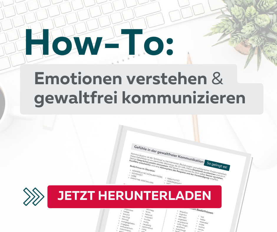 Gefühle in der gewaltfreien Kommunikation